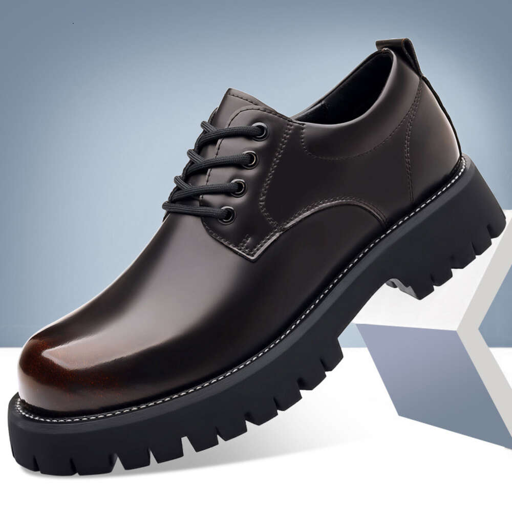New Men Spring S Low Top Martin Boots Colored Big Head Leather Shoes British Style Versatile Workwear Casual Short Ddmysaturn