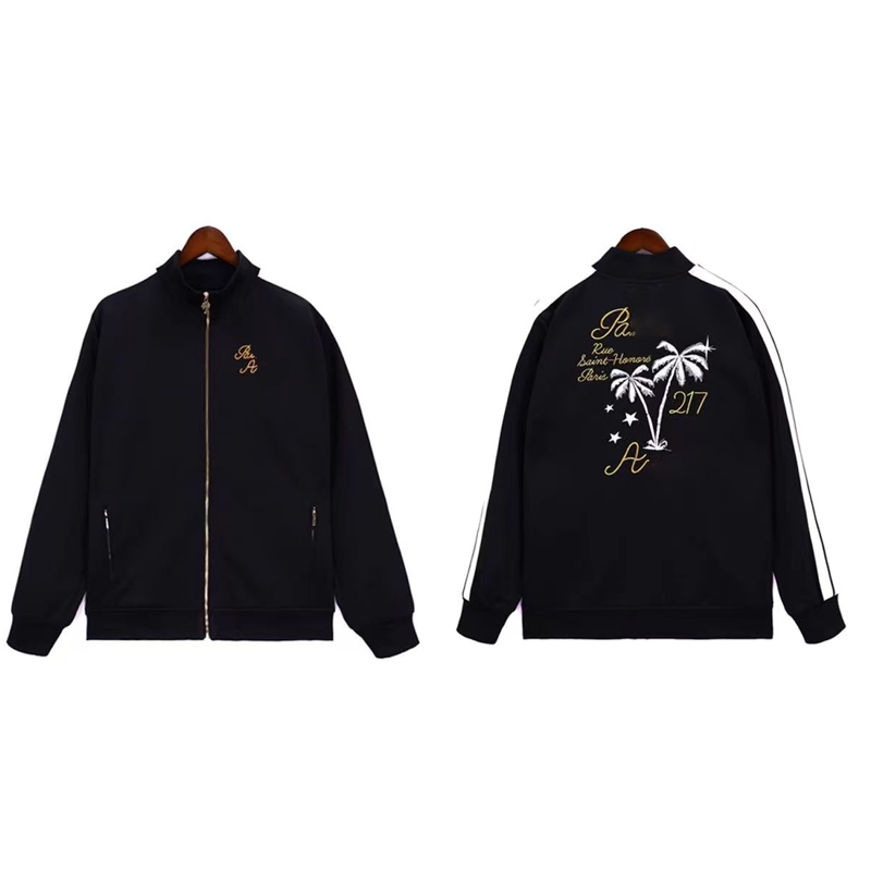 Mens Set Designer tracksuit Sweatshirt Sweatpant 2-in-1 High Street Fashion Streetwear Zip Standing Collar Sports Fitness Casual Sweatpants