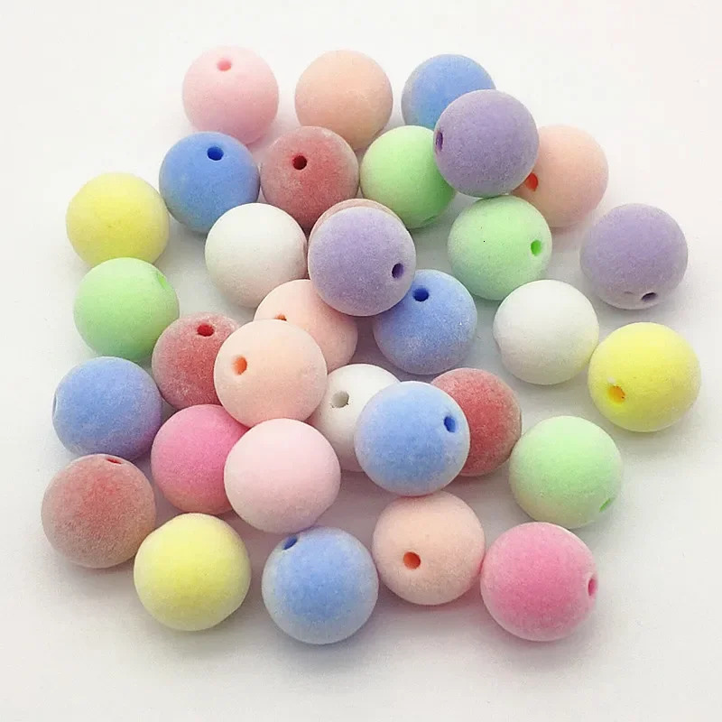 Arrival 16mm 100pcs Coating Effect Round Beads For Handmade Pen/Earring/Necklace DIY Parts.Jewelry Findings Components 240620