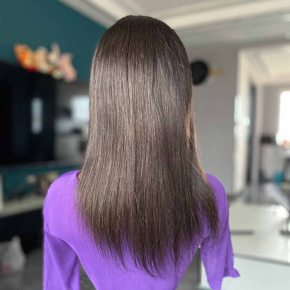 150% Density Full lace frontal wigs human hair Malaysian Indian Brazilian Natural Black Color 100% Raw Virgin Remy Human Hair Silky Straight Woman Wig