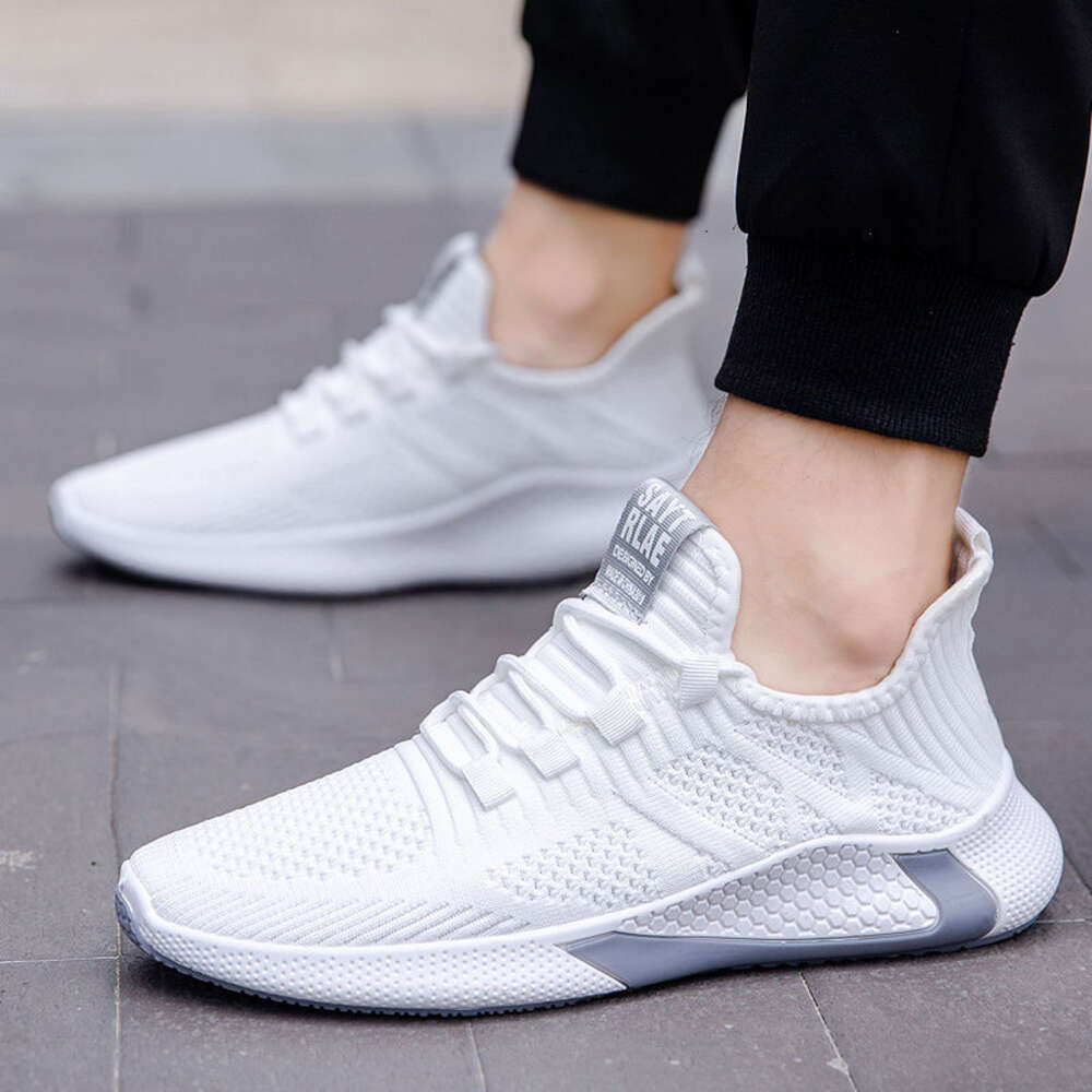 Ddmysports Flying Men S Low Cut Breathable Single Woven Mesh Shoes Casual Sports Trendy OUTDOOR