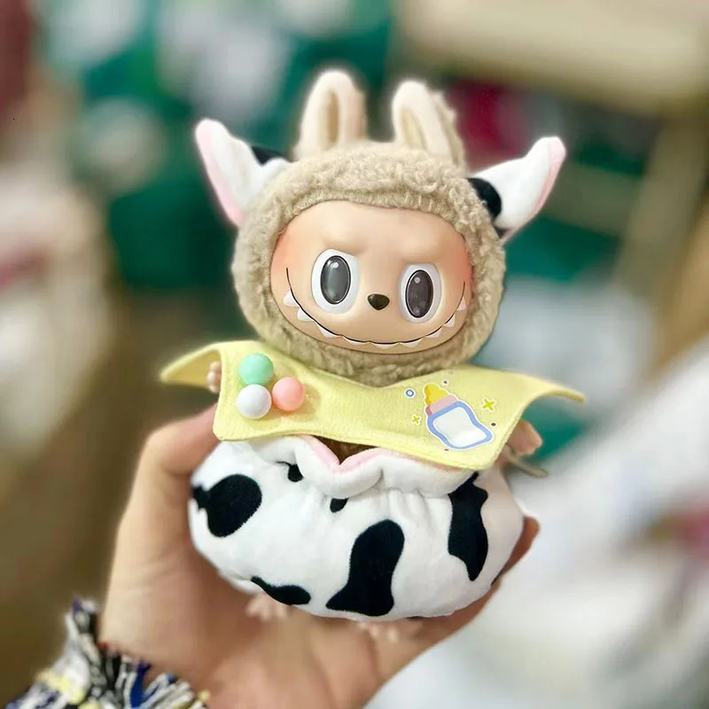 Labubu 15cm Pendant aron Chill Filled Accessories Doll Cosplay Cloth Pure Handmade Only Clothes Are Sold 240615 8be4 5b7
