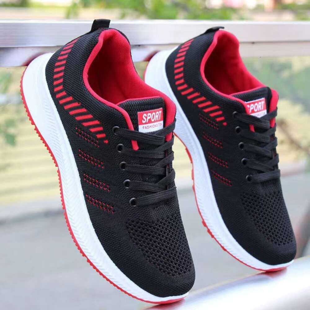 Ddmyoutdoor New Sports Breathable Mesh Versatile Casual Running Flying Weaving Fashion Shoes Men S