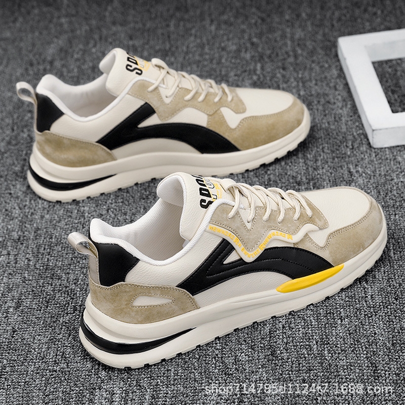 Breathable hot Men's Spring Running Shoes: 2024 Sporty Agan Sneakers for Leisure