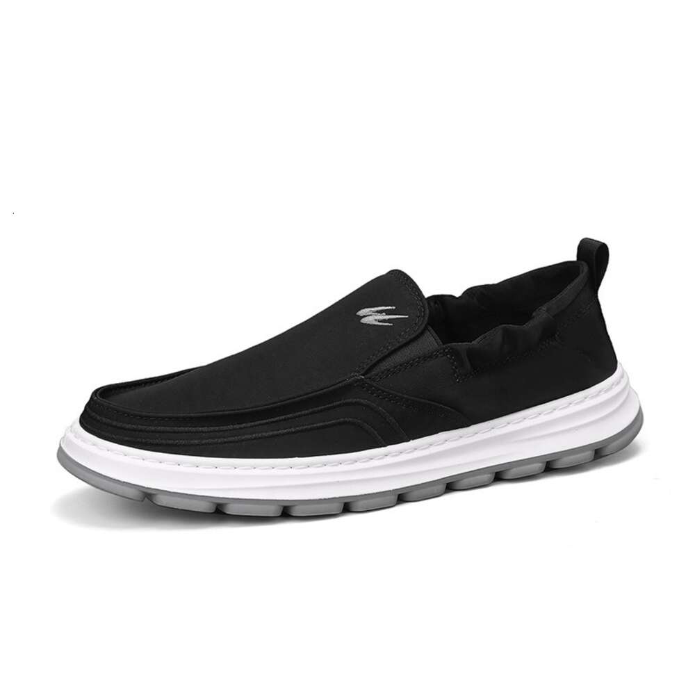 Ddmysports Men S Old Beijing Cloth With One Step Summer Canvas Soft Sole Low Top Lazy New Breathable Dad Shoes OUTDOOR