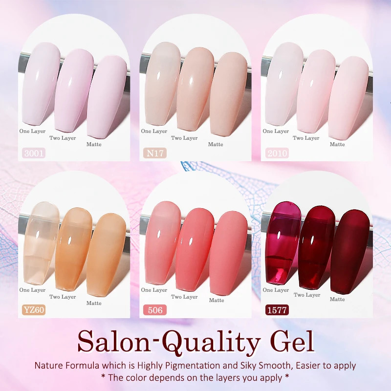 Clou Beaute No Wipe Top Coat Base Coat UV Gel Nail Art Tips Manicure Gel Nail Polish Color Gel Polish 240620