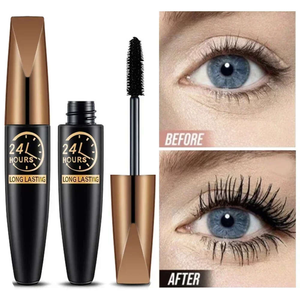Curled Thick Silk Mascara Lengthening Waterproof Long-wearing Black Eyelash Extension Eye Beauty Makeup Women Cosmetics F620-15