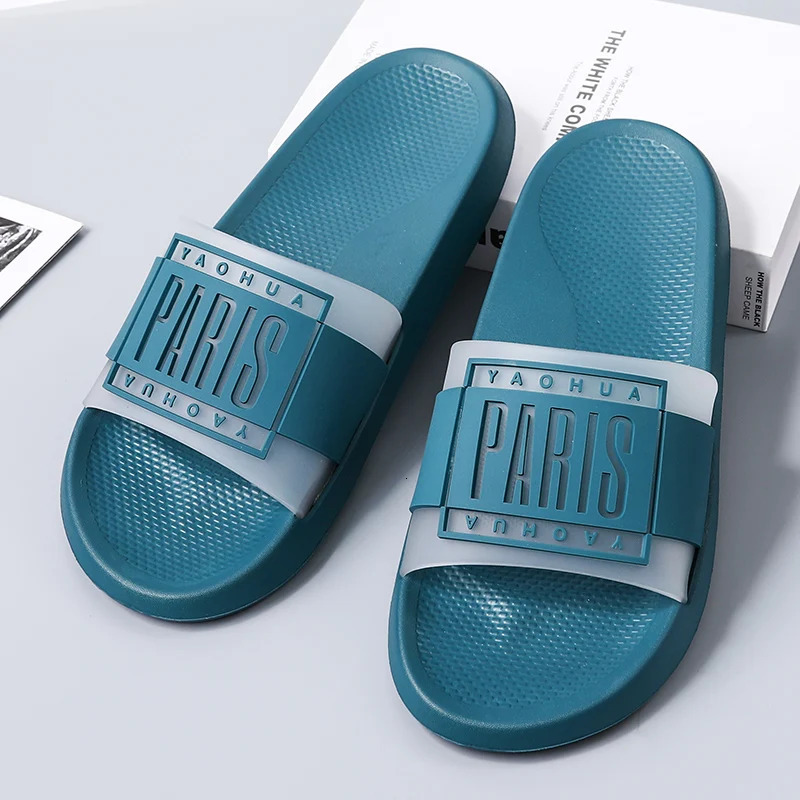 Summer Men Slippers Indoor Home Slides Bathroom Slippers Massage Loafers Men Outdoor Clogs Garden Shoes Beach Sandals Flip Flops 240620