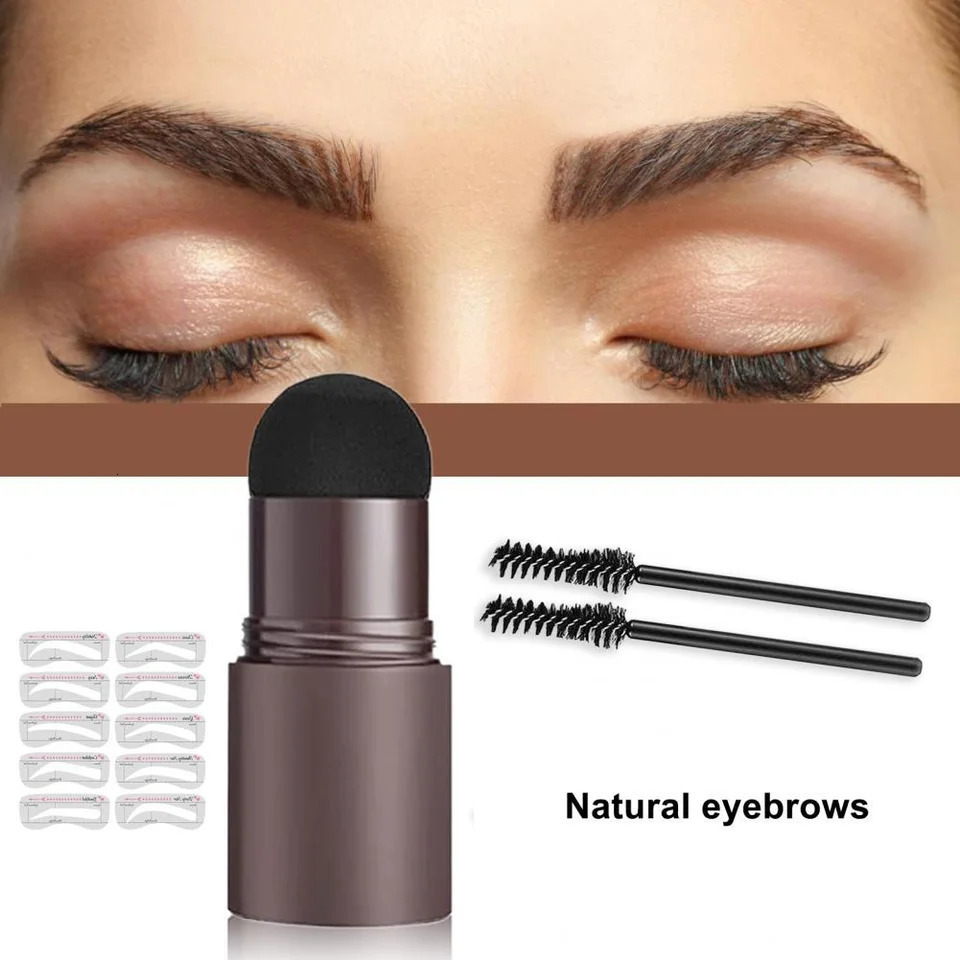 makeup products Eyebrow Stamp Shaping Kit Set maquiagem Hairline Enhance Make-up for women maquillage femme 240620