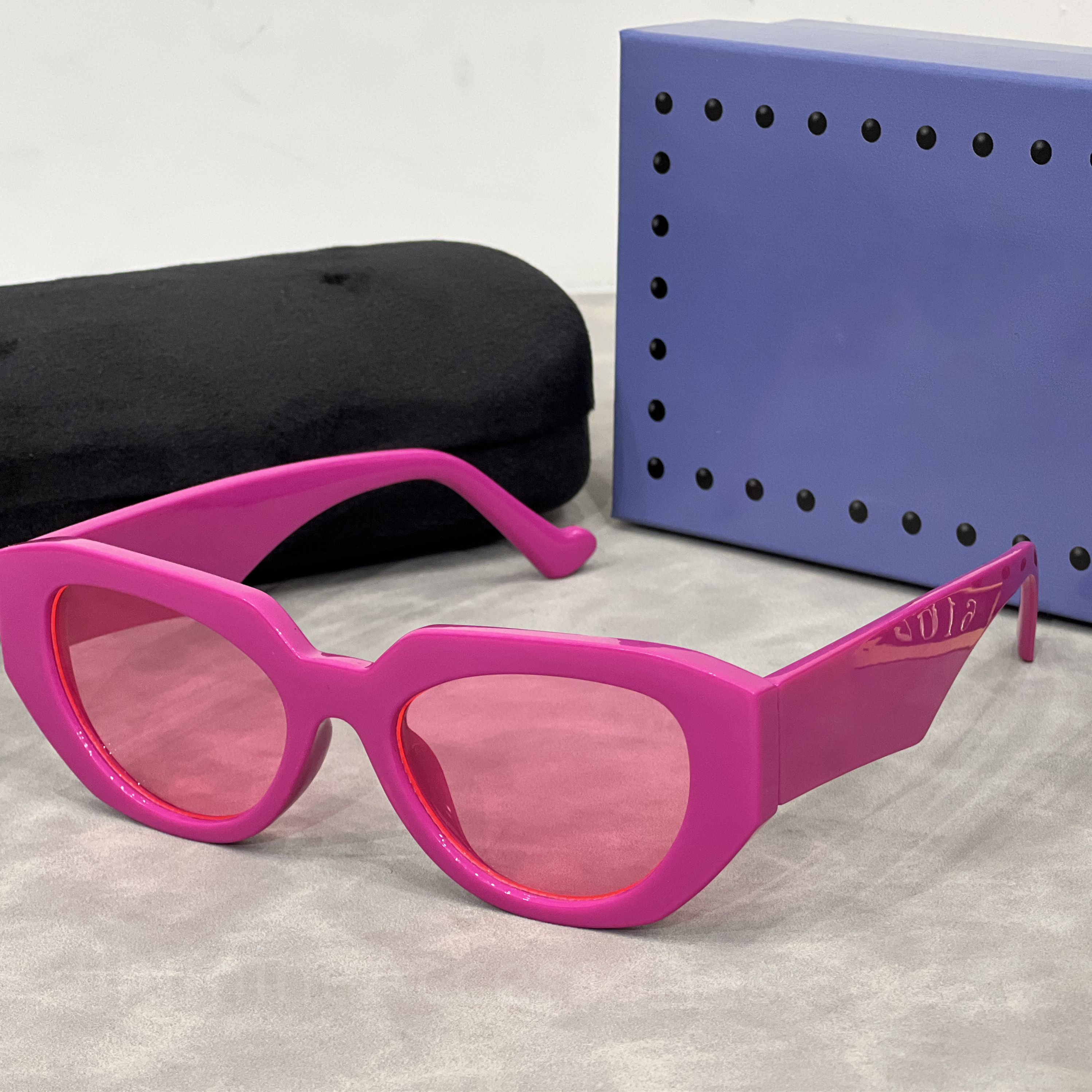 womens designer sunglasses cat eye polarizing sunglasses 2024 design personalized luxury designer stylish glasses high quality luxury adumbral