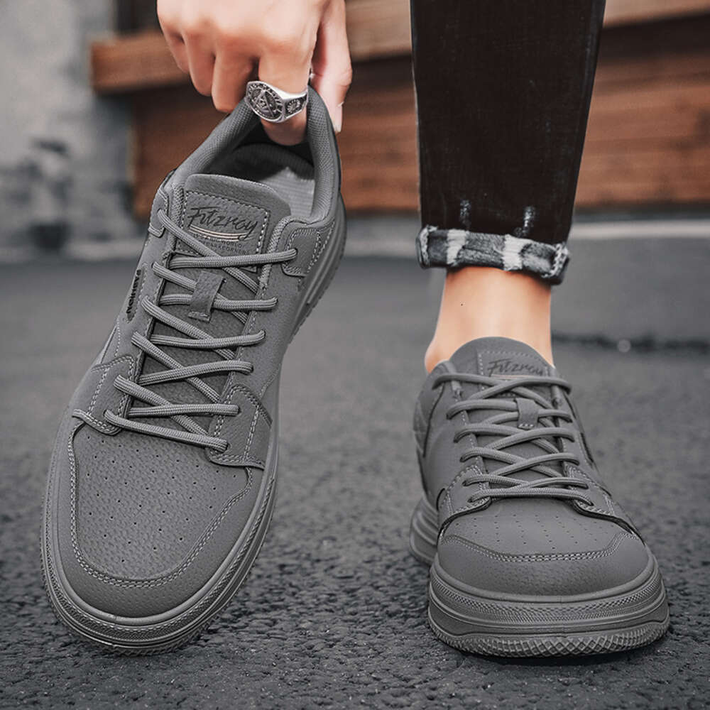 Distressed Autumn Brand Suede Board Frosted Leather Low Cut Student Skateboard Shoes Korean Version Trendy Men S Ddmysaturn