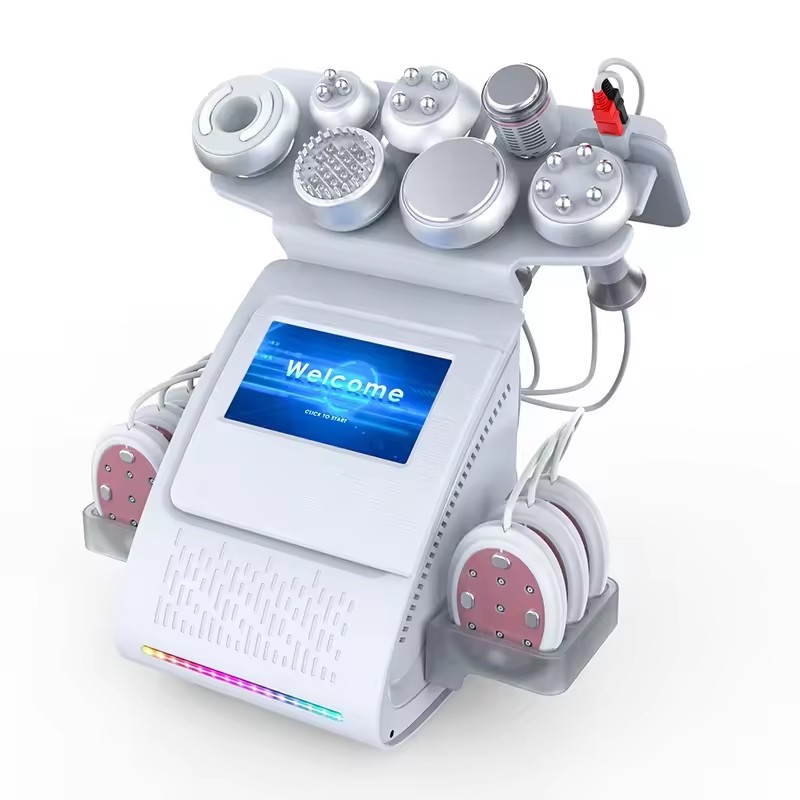 Multifunctional RF Lipo Laser 80K Ultrasonic Vacuum Cavitation Weight Reduce Fat Loss Slimming Machine EMS RF Fat Blasting Cold Wrinkle Removal Buttoc