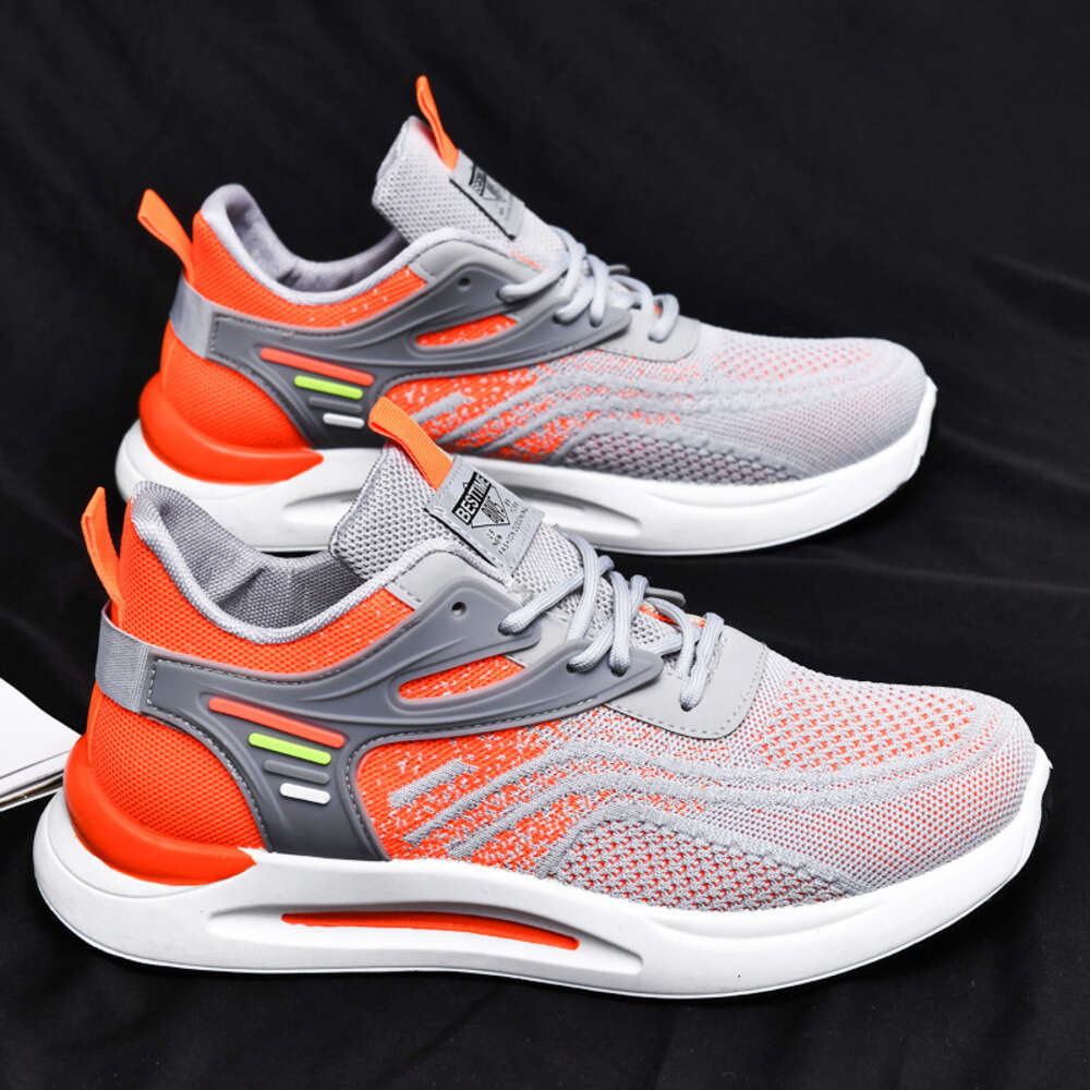 Ddmysports Men S New Summer Flying Woven Mesh Casual Versatile Youth Running Sports Trendy Shoes OUTDOOR
