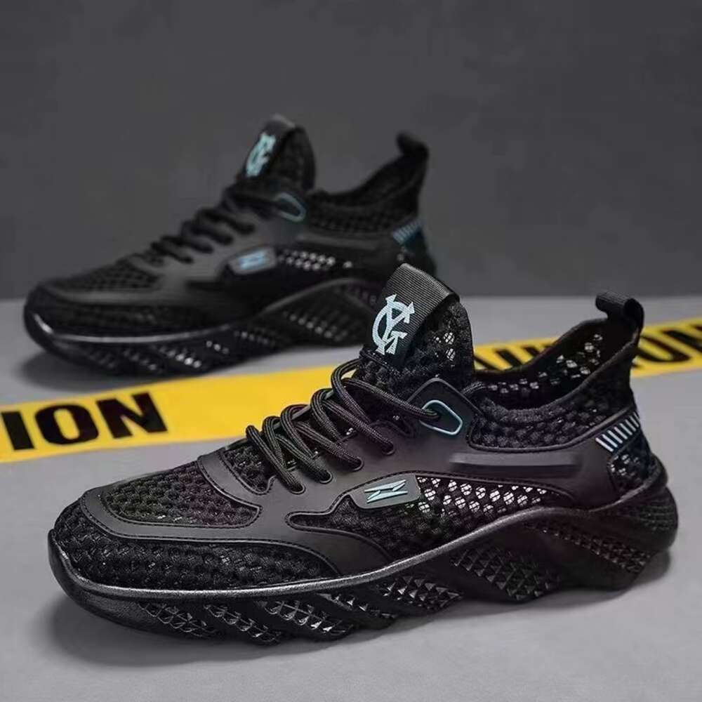 Ddmyoutdoor For Men New Summer Breathable Hollow Thin Men S Mesh Leisure Sports Running Air Conditioning Shoes