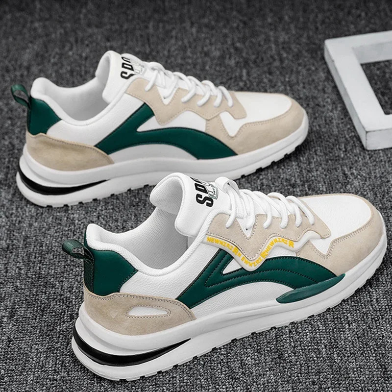 Fashion Breathable Autumn Men Flat Lace Up Sneakers Male Comfort Sport Outdoor Running Shoes atillas Hombre