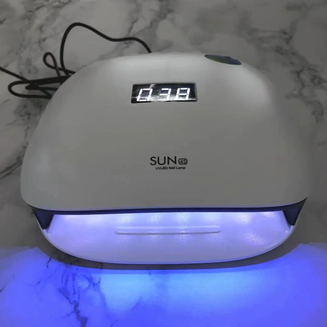 Professional Gel Dryer Lamp 48W Sun 4S LED UV Nail Lamp For Nails Art Dryer Machine Fast Curing Nail Polish With 4 Timer 240620