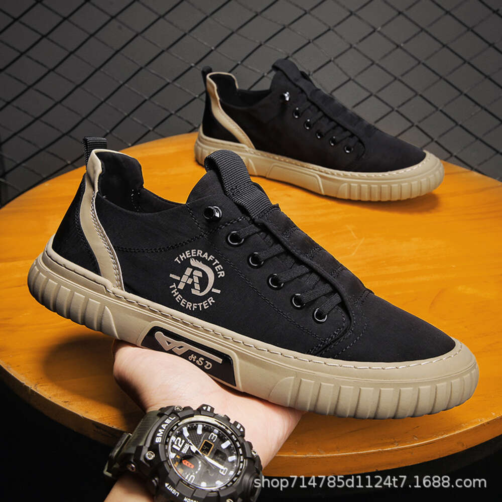 S Summer Men Fashionable New Breathable Sports And Leisure Trendy Board Canvas Shoes Men Ddmysaturn