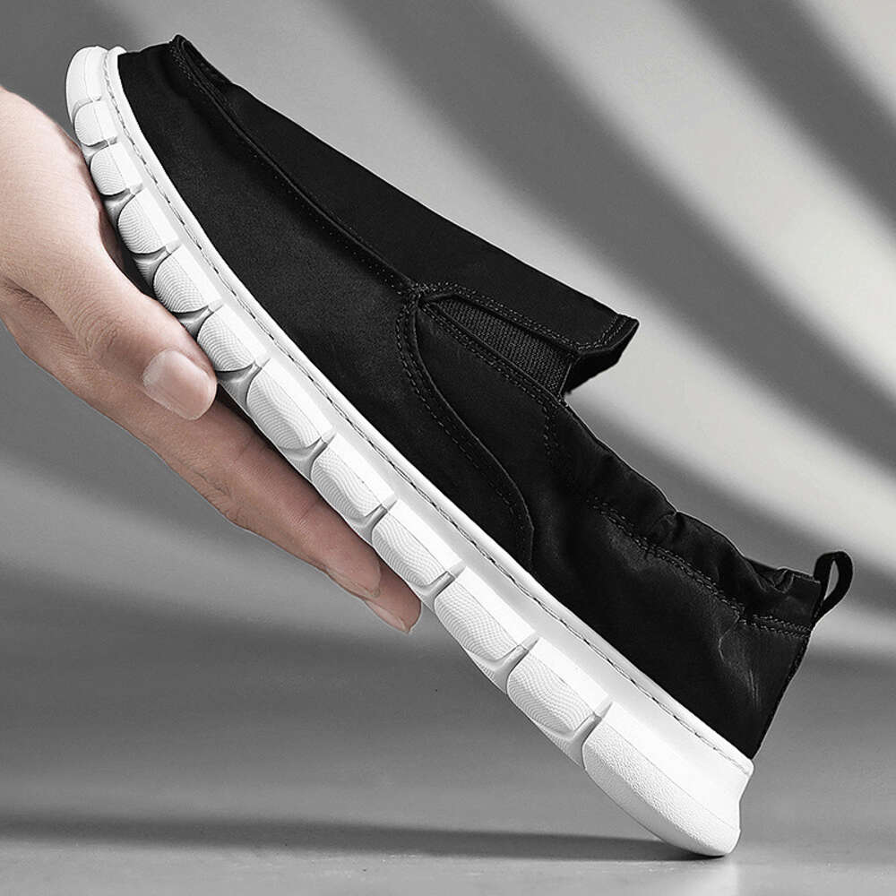 Ddmysports Breathable Casual Oversized Canvas One Foot Lazy Lightweight Sewn Shoes Thin Cloth Men S OUTDOOR