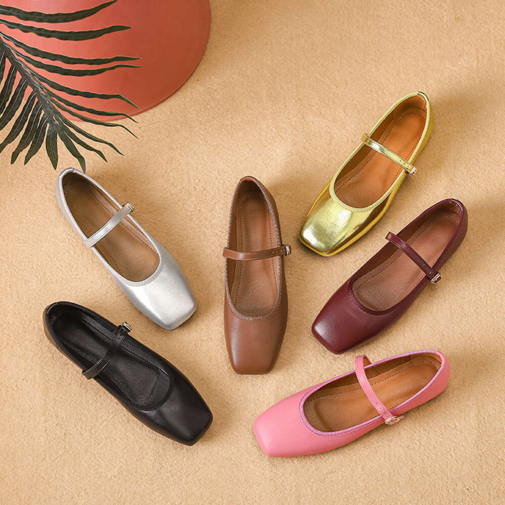 Shoe Girl Single Spring And Autumn New Shallow Mouth Fairy Gentle Style Mary Jane Ballet Shoes Ddmysaturn