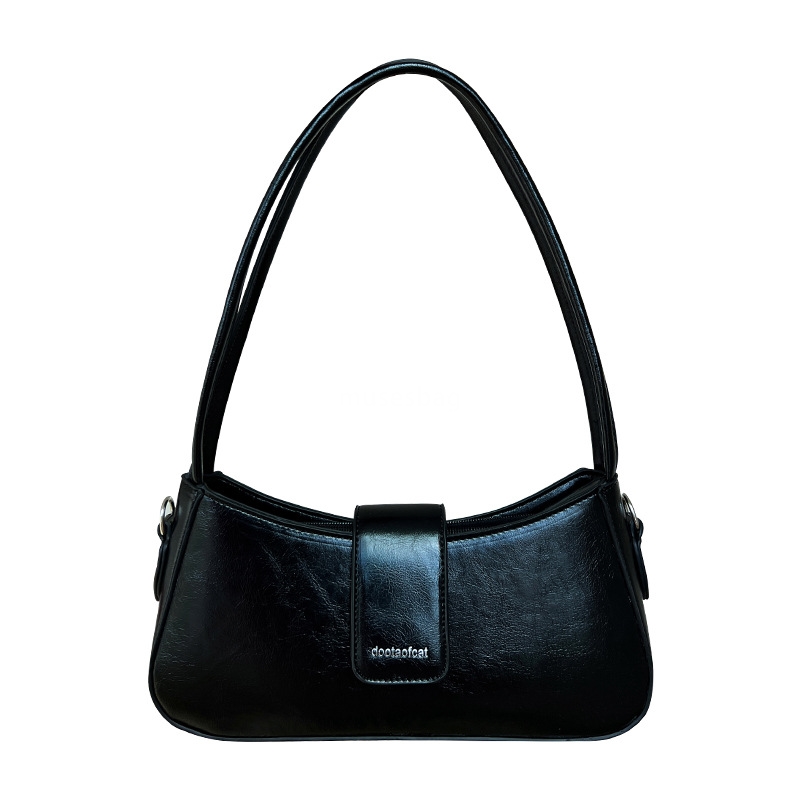 High end niche design texture handbag niche underarm bag new fashionable commuting bag stick bag versatile single shoulder crossbody bag