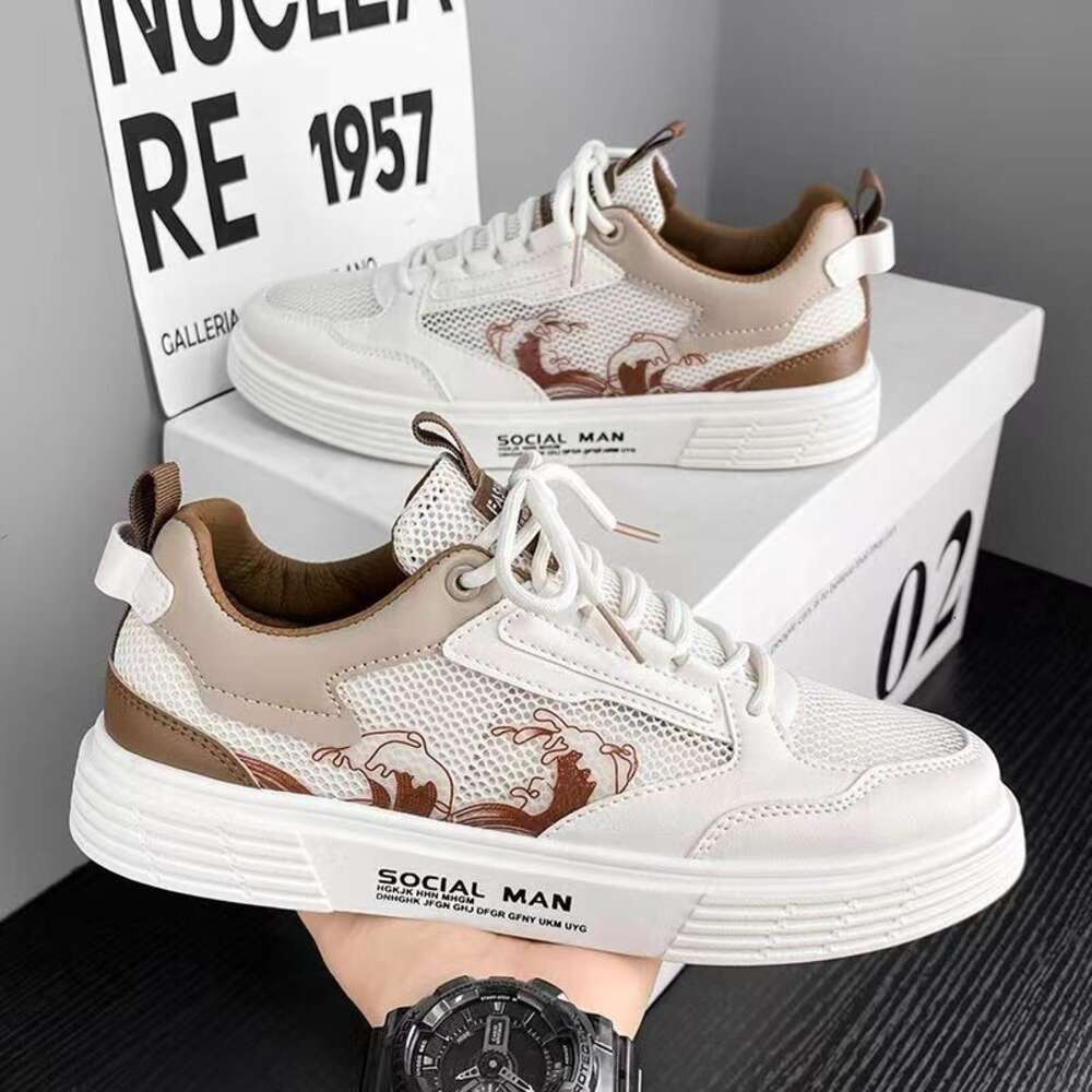 Ddmysports Board New Spring Summer Niche Design Low Cut Casual Men S Shoes Versatile Sports Trendy And Cool Small White OUTDOOR