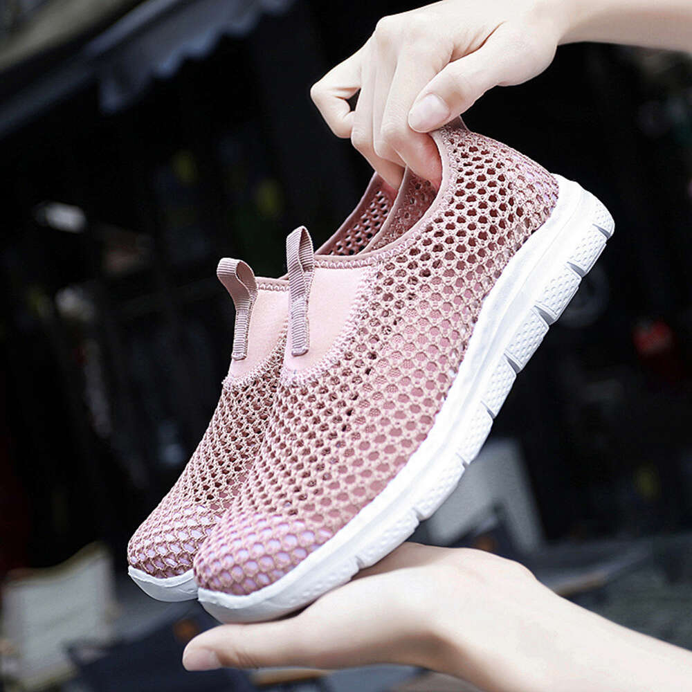 Ddmysports Summer Mesh Women S Sports Shoes Oversized Hollowed Out Breathable Casual OUTDOOR