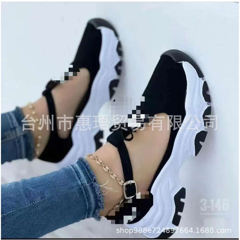 Ddmysports New Large Casual One E Buckle Bow Ollow Single Shoes Women S OUTDOOR