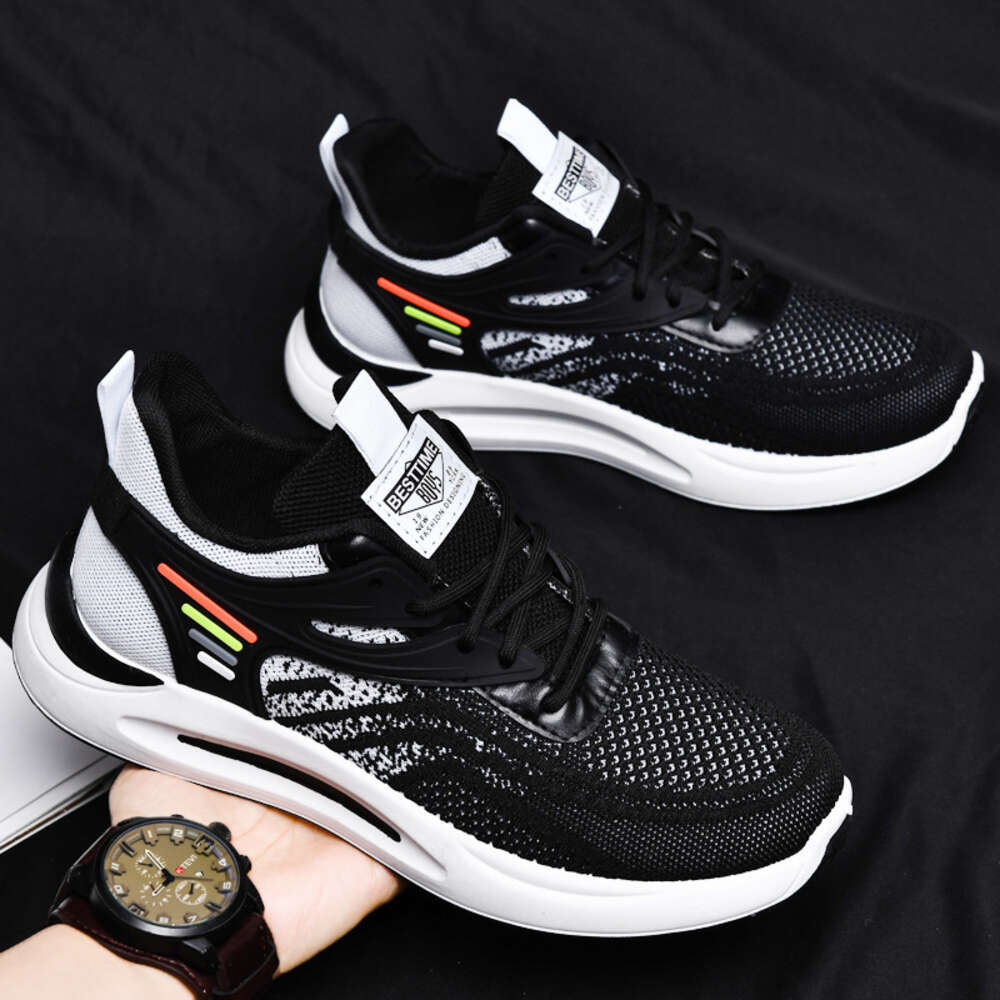 Ddmysports Men S New Summer Flying Woven Mesh Casual Versatile Youth Running Sports Trendy Shoes OUTDOOR