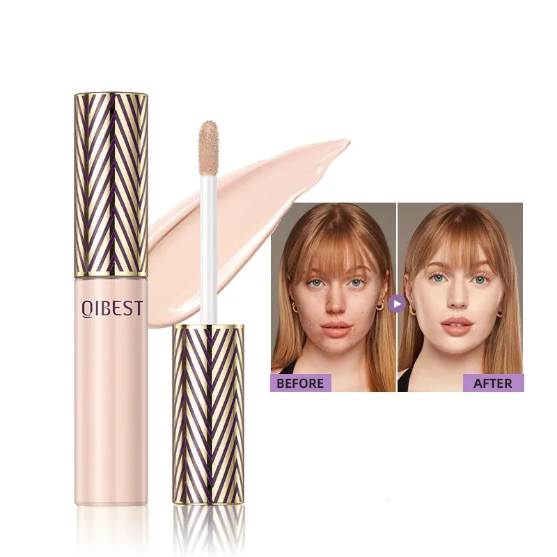 QI Concealer Waterproof and Sweat Resistant Durable Hard To Take Off Makeup Cover Stains Acne Marks and Fade Dark Circles 240620