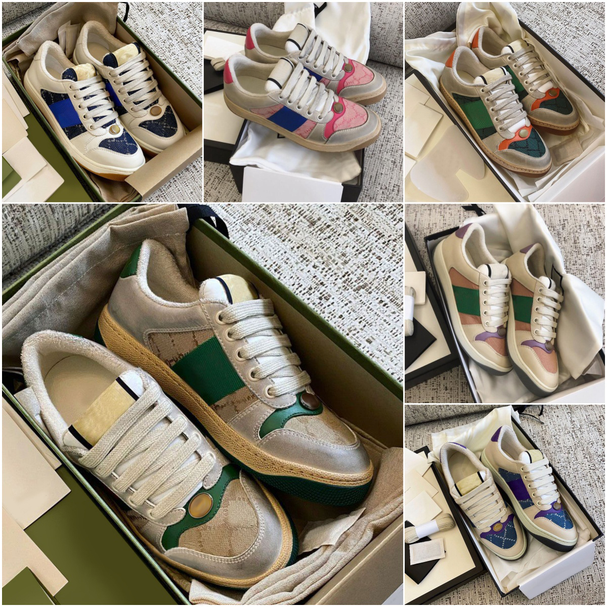 gg 10a designer shoes women luxury sneakers men flat casual real leather release womens shoe sequin classic white lace up do old mens un gucciis guccishoe guccily 2KRV