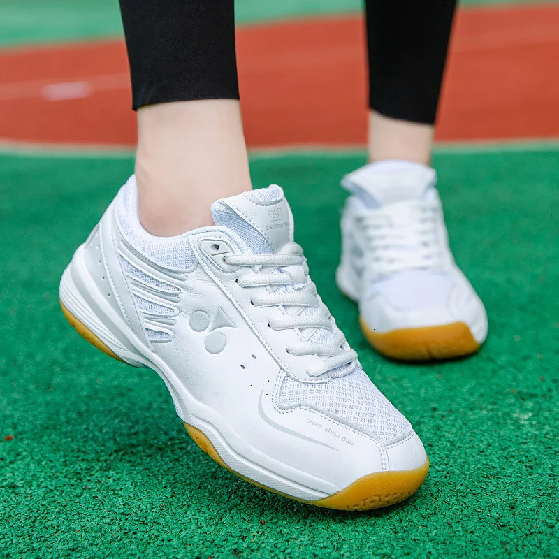 womens breathable volleyball Mens badminton shoes indoor athletic training sneakers tennis couple