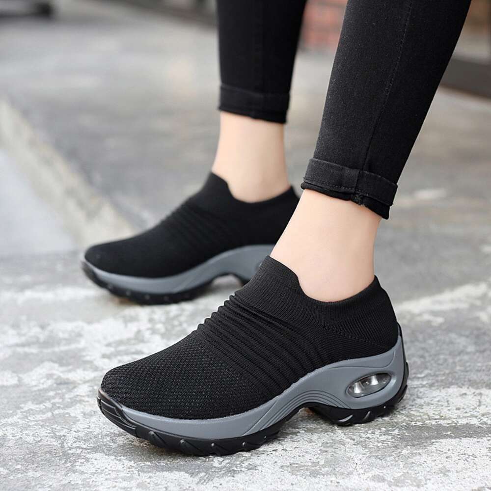 Sports Women Autumn S Tourism Hiking Leisure Elevated Outdoor Shake Soft Sole Air Cushion Shoes Ddmysaturn