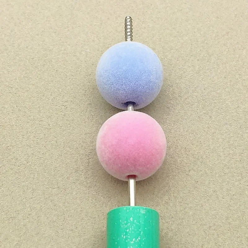 Arrival 16mm 100pcs Coating Effect Round Beads For Handmade Pen/Earring/Necklace DIY Parts.Jewelry Findings Components 240620