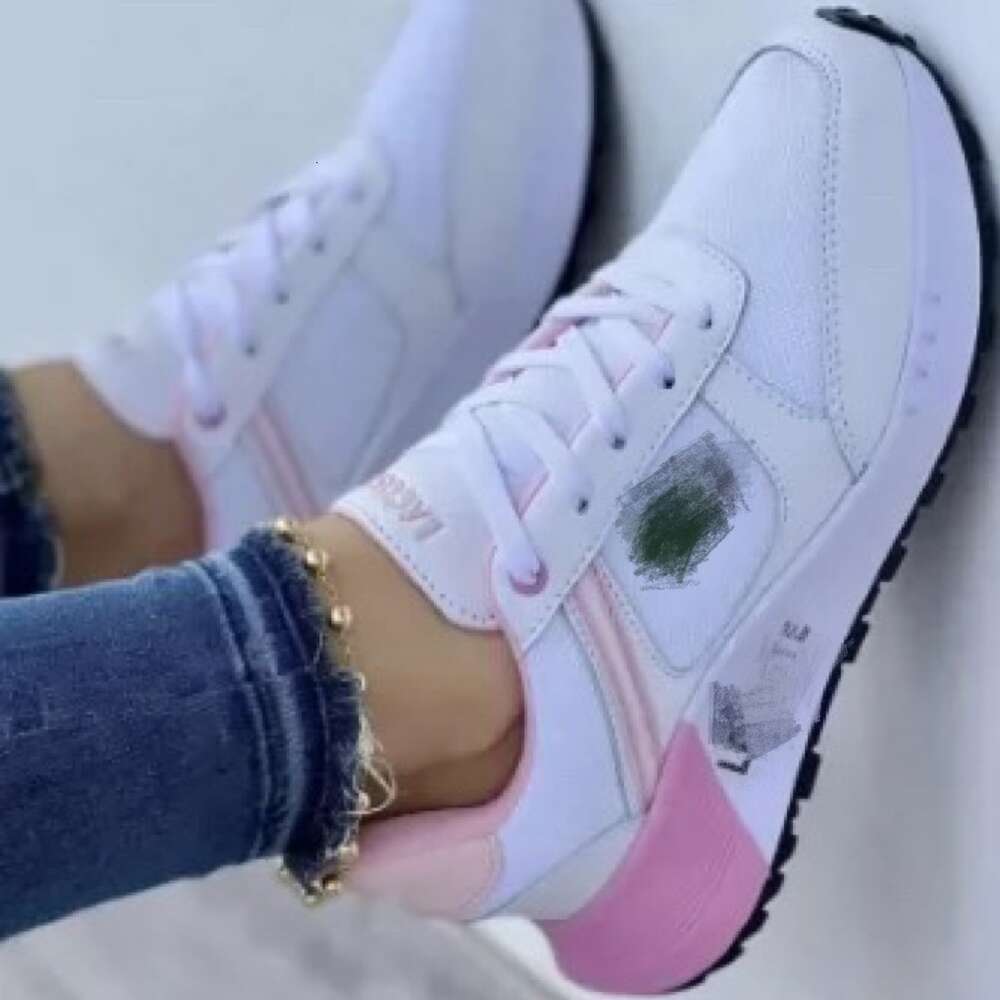 Ddmysports Large Size Women S Travel Shoes Front Tie Up Slng Heel Sports For OUTDOOR