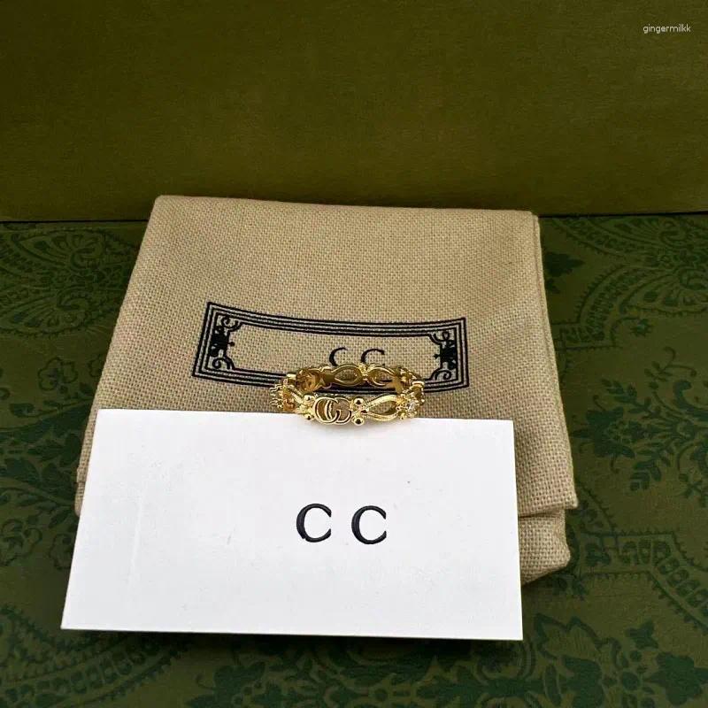 Rings Ring Band Women Designer Jewelrys Gift S Dia Sier Couple Jewelry Gifts Simple Personalized Style Party Birthday A7b1