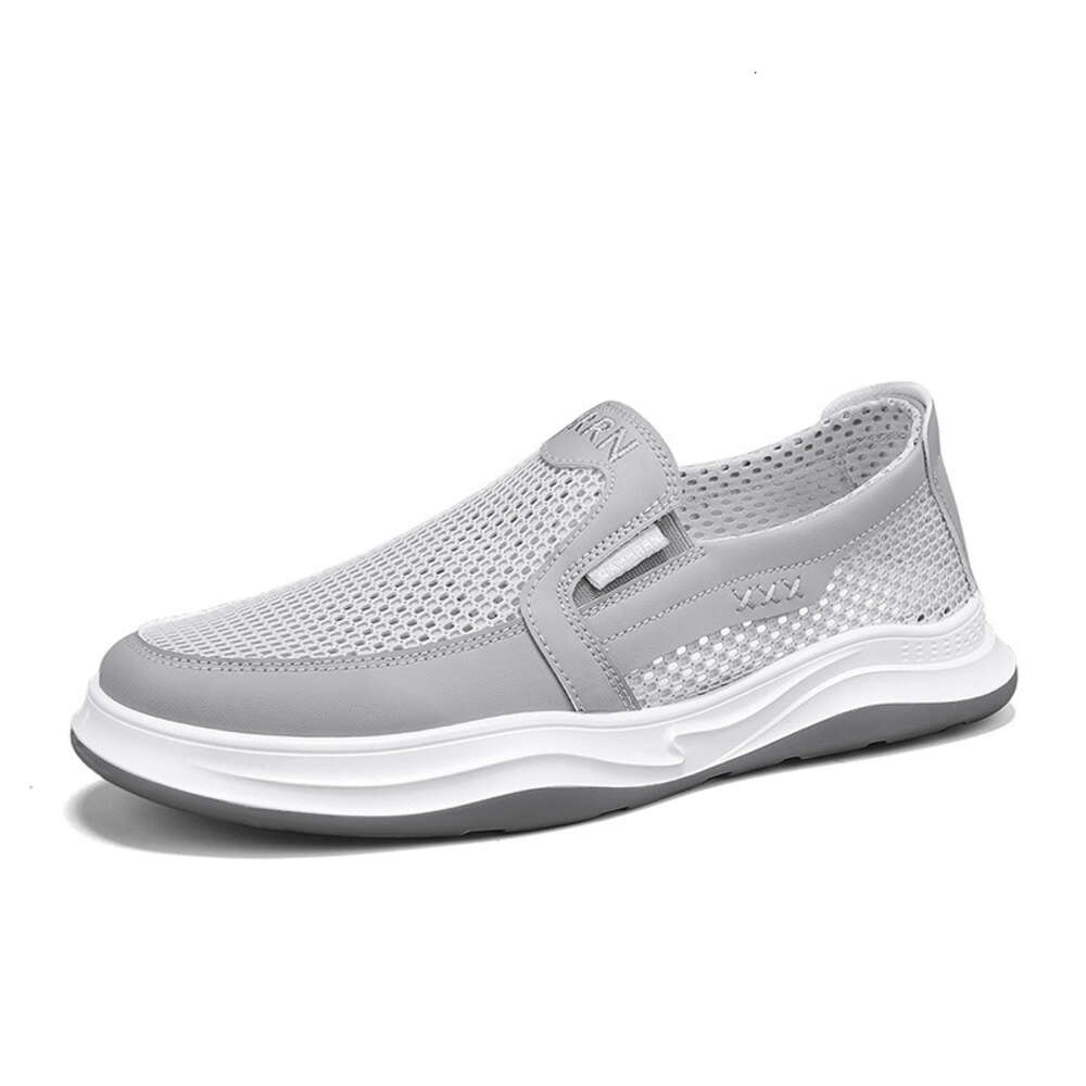 Ddmysports New Board Spring Summer Casual Large Mesh Ollow One Step Lazy Breathable Work Shoes OUTDOOR