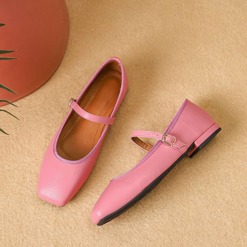 Shoe Girl Single Spring And Autumn New Shallow Mouth Fairy Gentle Style Mary Jane Ballet Shoes Ddmysaturn