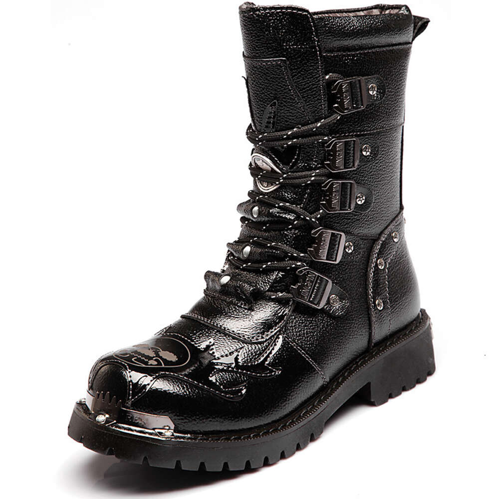 S Ddmysaturn Men Military Men Martin Boots Mid Length Combat