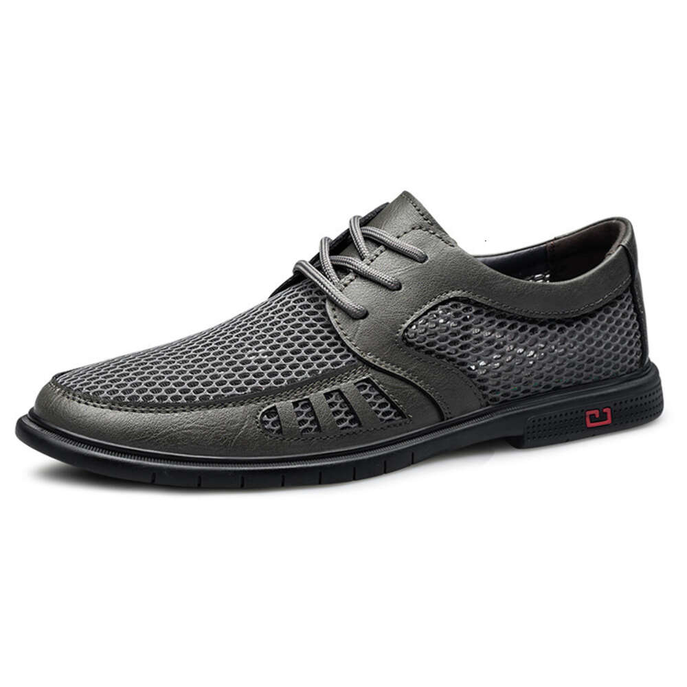 S Summer Men Hollowed Out Shoes Trendy New Products Fashionable And Casual Flying Woven Breathable Small Leather Ddmysaturn