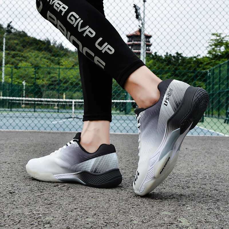 Parent-child professional badminton shoes childrens training shoes anti-skid cushioning mens and womens tennis shoes Sneakers 240620