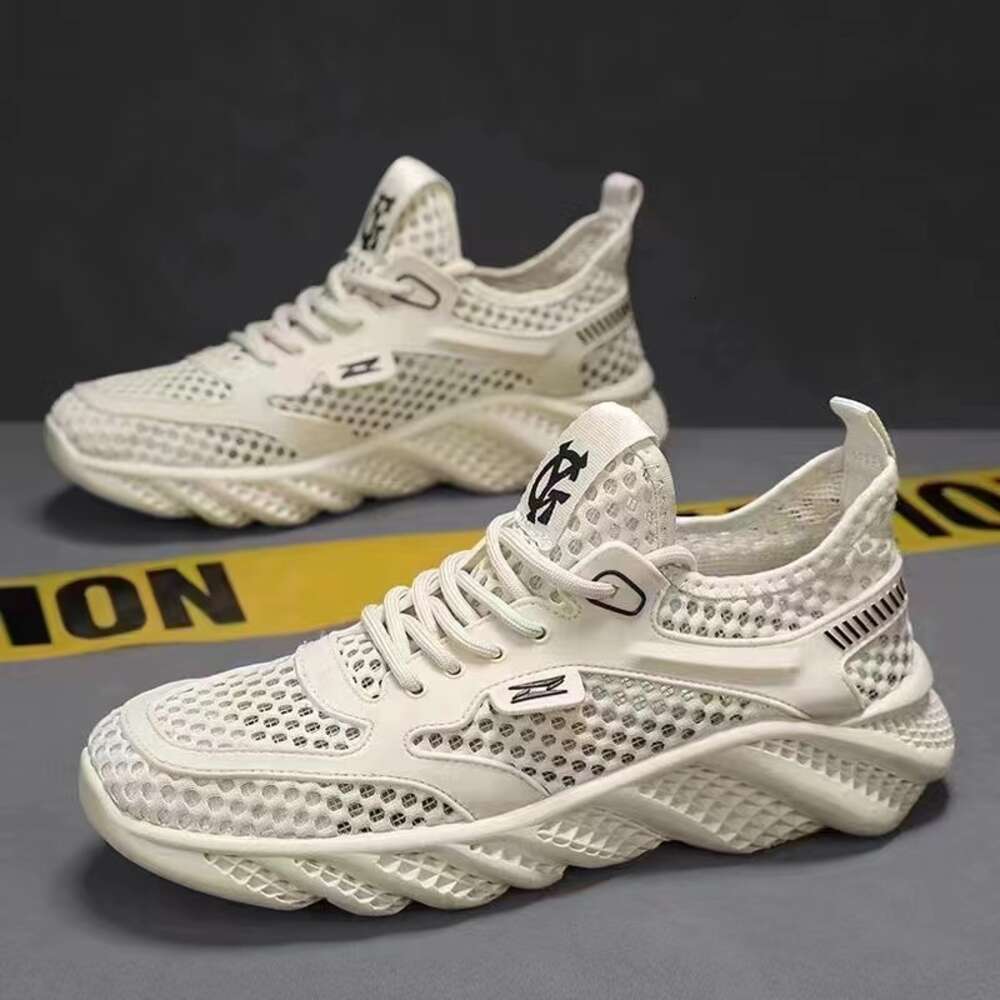 Ddmyoutdoor For Men New Summer Breathable Hollow Thin Men S Mesh Leisure Sports Running Air Conditioning Shoes