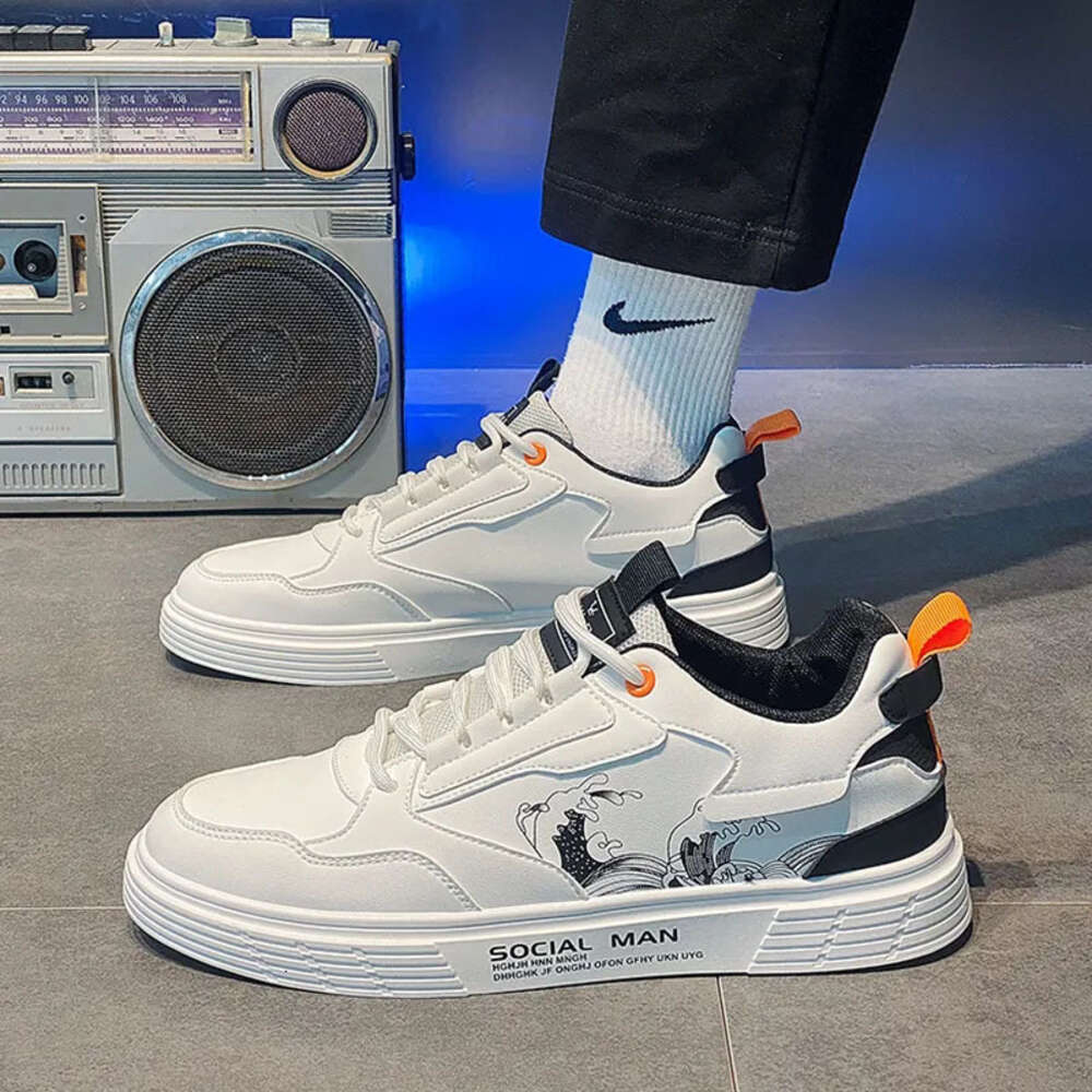 Spring Board New Summer Niche Design Low Cut Casual Men S Shoes Versatile Sports Trendy And Cool Small White Ddmysaturn
