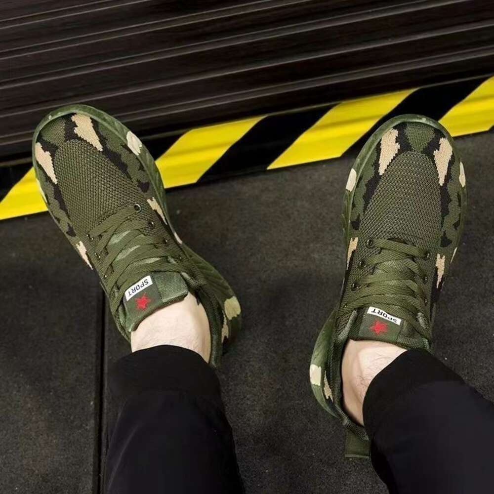 Ddmysports Labor Protection Spring New Camouflage Sports Unisex Hiking Casual Outdoor Training Release Shoes Military OUTDOOR