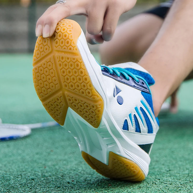 womens breathable volleyball Mens badminton shoes indoor athletic training sneakers tennis couple