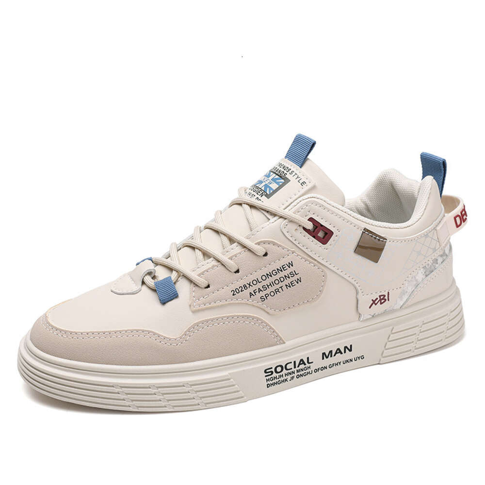 Men's 2024 New Summer Small White Korean Version Trendy Oversized Board 46 Size Casual Sports Shoes