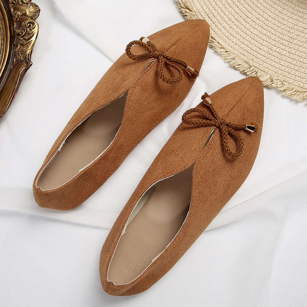 V Shaped New Casual Single For Fashion Large Size Women S Flat Shoes Minimalist Fitting Ddmysaturn