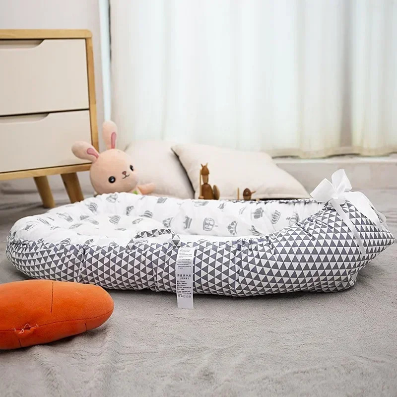 Collapsible Removable Portable Compression Crib Portable Baby Crib Infant Cradle Cot born Nursery Bassinet Travel Folding 240619