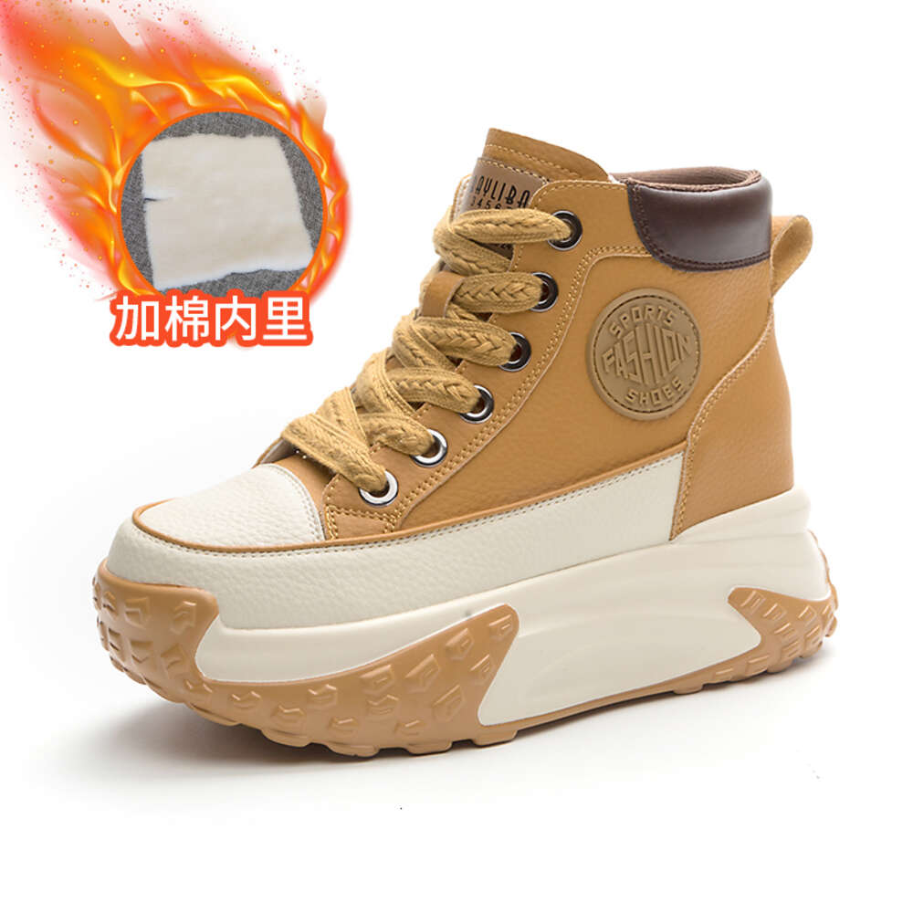 Autumn Women's Casual Platform Stars Canvas Trainers Running Sport Tennis Shoes Thick-Sole Walking Sneakers 34