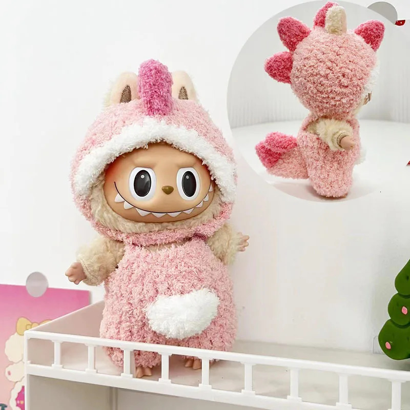 Labubu 15cm Pendant aron Chill Filled Accessories Doll Cosplay Cloth Pure Handmade Only Clothes Are Sold 240615 8be4 5b7