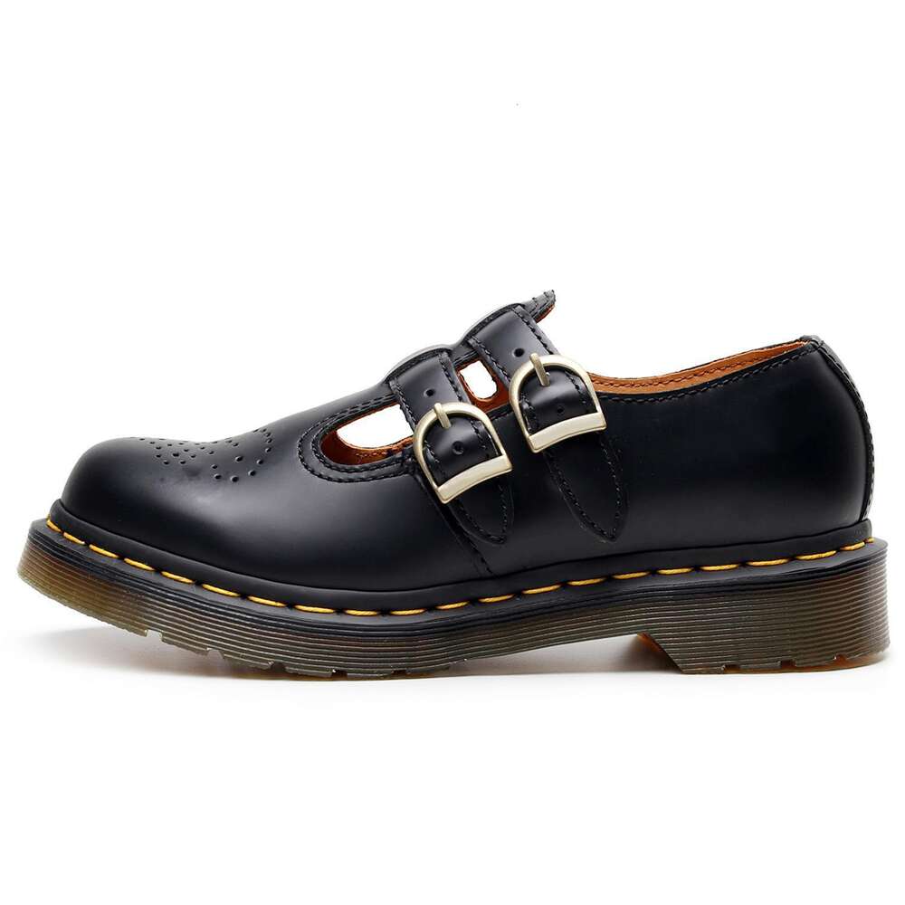 MARYJANE Mary Jane 8065 Genuine Leather Low Cut Martin Shoes Women's British Fashion Student Casual DML Sole